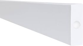 Moravia 422.18.163 MORION ochrona przed uderzeniami - płaska, biała ochrona (D x S) 1000 mm x 60 mm