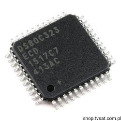 DS80C323ECD+ MCU 8Bit DS80 8051 CISC SMD-TQFP44 MAXIM
