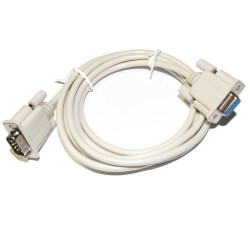 KABEL KOMPUTEROWY DB9 (RS-232) wtyk-gniazdo 1,8m Przedłużacz RS