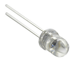 Dioda UV LED, 2-pinowa, Przewlekany, dł. fali: 390 → 425nm, kąt: 30°