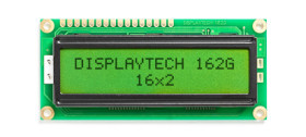 Wyświetlacz monochromatyczny LCD, , Alfanumeryczny, Displaytech