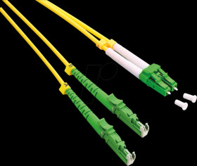 21159485 LWL patch cable, LSH-APC Duplex/LC-APC duplex, OS2, 9/125 µm, 5