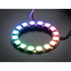NeoPixel Ring - 16 x WS2812 5050 RGB LED with Integrated Drivers