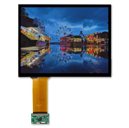 Kolorowy wyświetlacz LCD 12.1cal TFT SVGA 800 x 600pikseli LVDS, RGB I/F Nie AUO