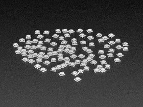 NeoPixel Mini 3535 RGB LEDs w/ Integrated Driver Chip - Black (Pack of 100)