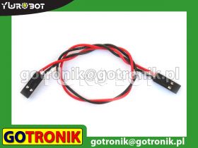 Przewód połączeniowy 2-pin żeńsko-żeński 20cm