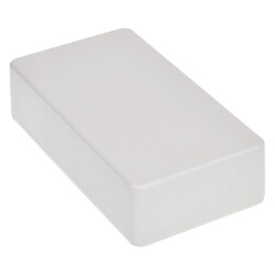 Obudowa uniwersalna z panelami bocznymi 59,5 mm × 109,0 mm × 28,0 mm z ABS, kolor jasnoszary Z76J KRADEX