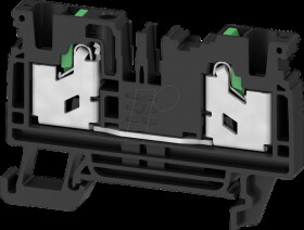 3109400000 Feed-through terminal block S2C SNAP IN, 4 mm², black