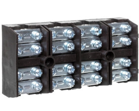 Płytka odgałęźna ZPT/35mm2/5-torów czarna ZPT 4-35.0 83009007