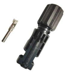 Złącze solarne Męski 41 A, 45 A 1,5 kV, Montaż na kablu 4 → 6mm²