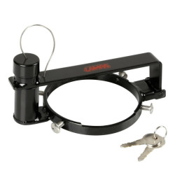 Blokada wlewu korka paliwa zabezpieczenie 80mm czarne