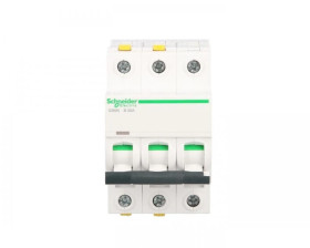 Wyłącznik nadprądowy 3P B 25A 6kA AC iC60N-B25-3 Acti9 A9F03325