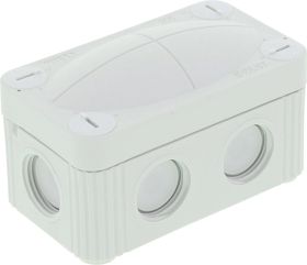 Skrzynka przyłączeniowa Wiska COMBI 206 LG, IP66, (D x S x W) 85 x 49 x 51 mm, szaro-biały (ral 7035), 1 szt.