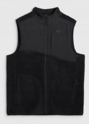 Bezrękawnik 4F sherpa męski - czarny L