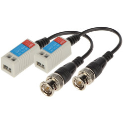 Transformator Video FHD 8MPX 2szt kpl. ZESTAW CVI/TVI/AHD BALUN