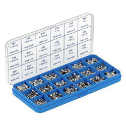 Schurter 0034.9856 0034.9856 Bezpiecznik 250 V/AC szybki -F- Zawartość 1 szt.