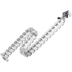 My Wall HZ43SL Cable Bundle Clip Silver Tool-Free Weighted Base