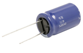 Kondensator 1000μF 50V dc Radialny, Otwór przelotowy CHEMI-CON roztaw: 7.5mm 16 x 25mm