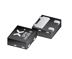 Dioda ochronna ESD dwukierunkowa Montaż powierzchniowy DFN1412D-3 28V 44V PESD2CANFD27V-QCZ