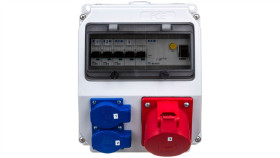 Rozdzielnica Stacjonarna Lublin 32A/5Pxb32 2Xgsx2xb16 Fi40/4/0,03 Ip44 9035311W