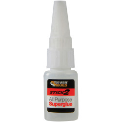 Everbuild S2SUPBOT05 Stick 2 All Purpose Superglue Bottle 5g