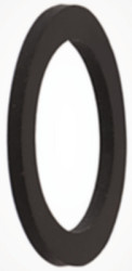 Sealing ring, (W x H) 28 x 1.5 mm, chloroprene, black, for M20, 166-50502