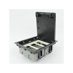 Puszka podłogowa 6xK45 SF370/14 grafit CONNECT Kontakt-Simon