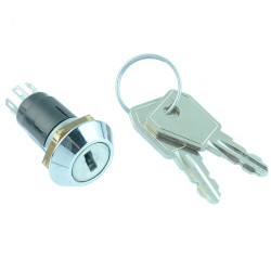 SRL-5-D-S-2 On-On Keylock Key Switch SPDT 1A 125V