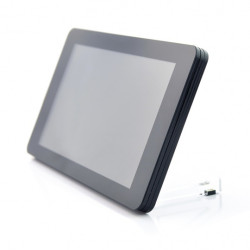 Pimoroni Noir – Pibow Touchscreen Frame - Obudowa wyświetlacza 7'' do Raspberry Pi - czarna