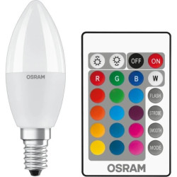 Żarówka LED E14 P45 5,5W = 40W 470lm RGBW OSRAM Star PILOT Ściemnialna
