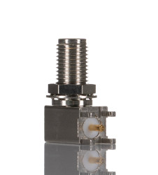 Złącze koncentryczne Montaż na płytce drukowanej Żeński 50Ω typ złącza Złącze SMA 18GHz Lutowane