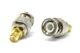 ADAPTER PRZEJŚCIÓWKA BNC WTYK / SMA GNIAZDO