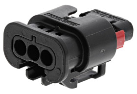 Złącze samochodowe 3-pinowe TE Connectivity -rzędowe Żeński MCON 1.2 Montaż na kablu Obudowa złącza samochodowego