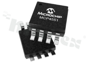 MCP4551-103E/MS - Elementy