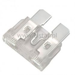 25A bezpiecznik samochodowy UNI ( 19x19 biały)