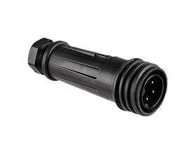 Złącze wielostykowe przemysłowe 3-pinowe Montaż na kablu Wtyczka Bulgin