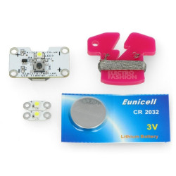 Zestaw Electro-Fashion z kontrolerem i trzema modułami diod LED - Kitronik 2719