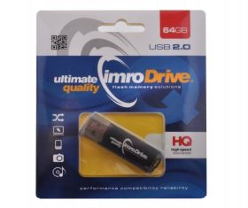 PENDRIVE 64GB IMRO BLACK