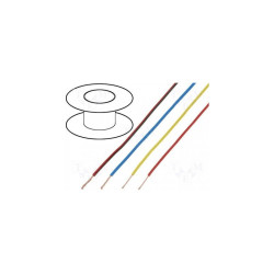 Przewód LGY 500V 0,35mm niebie PRO