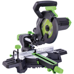Evolution 048-0006 F210SMS TCT Multi-Material Sliding Mitre Saw 210mm 1200W 240V