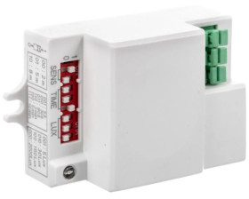 Czujnik mikrofalowy ruchu SRC812 MINI, max 500W, AC220-240V, 50/60Hz, kąt działania 360*, zasięg 2-8