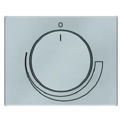 Element centralny z pokrętłem regulacyjnym do regulatora obrotów stal szlachetna nierdzewna K.5 11357204