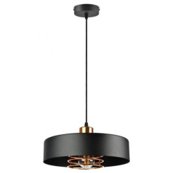 CHIRO lampa wisząca, moc max. 1x60W, E27, czarna,AD-LD-6267BE27M