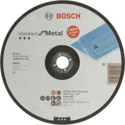 Bosch 2608619776 Standard Cutting Disc 230mm Aluminium Oxide Metal