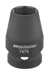 Matador Schraubwerkzeuge 74750140 zewnętrzny sześciokąt Nasadka do klucza udarowego 14 mm 1/2" (12.5 mm)