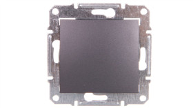 Sedna Łącznik Jednobiegunowy 10Ax Grafitowy Sdn0100170