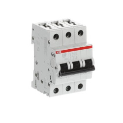 Wyłącznik nadprądowy MCB, Typ D, 3-biegunowy, 10A, 400V, ABB, S203L
