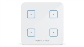 Sinum Ws-04 Włącznik Czteropolowy Kolor Biały