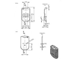 Obudowa pilota KMP-7 62x37x14mm