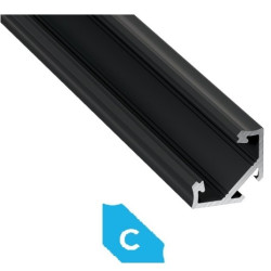 Profil LUMINES typ C czarny anod. 2m naroż 771564